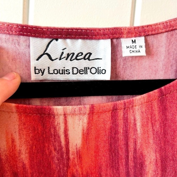 Linea by Louis Dell'Olio Tunic Top Ombré
Watercolors Blouse Size M - Picture 3 of 5